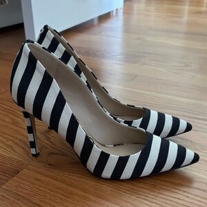 NEW Sam Edelman Hazel - Striped Pointed-Toe Heels